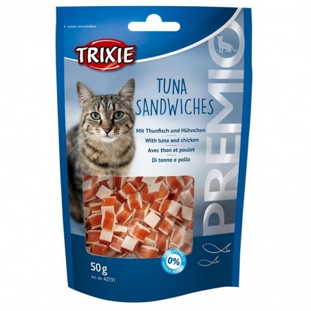 Trixie Friandises Tuna Sandwiches pour chat - JungleVet Trixie Friandises Tuna Sandwiches pour chat - JungleVet