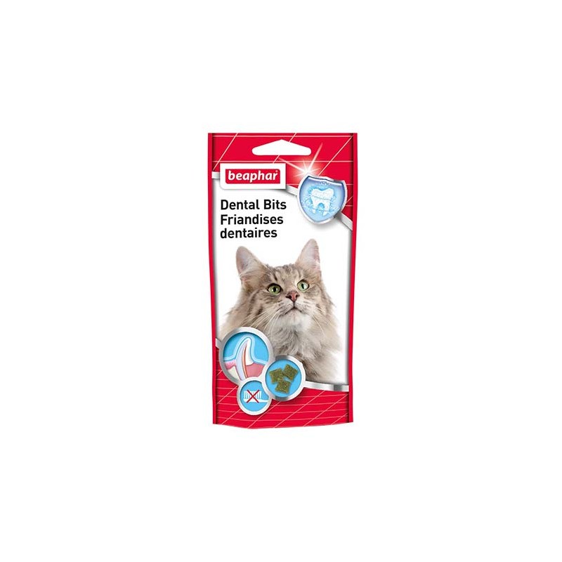Beaphar Friandises Dents Saines pour Chat - JungleVet Beaphar Friandises Dents Saines pour Chat - JungleVet