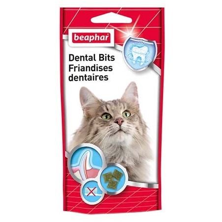 Beaphar Friandises Dents Saines pour Chat - JungleVet Beaphar Friandises Dents Saines pour Chat - JungleVet