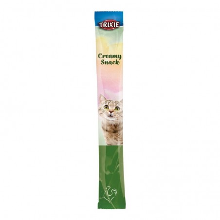 Friandises Chat Trixie Creamy Snacks Poulet - Lot de 5 sticks - JungleVet Friandises Chat Trixie Creamy Snacks Poulet - Lot de 5 sticks - JungleVet