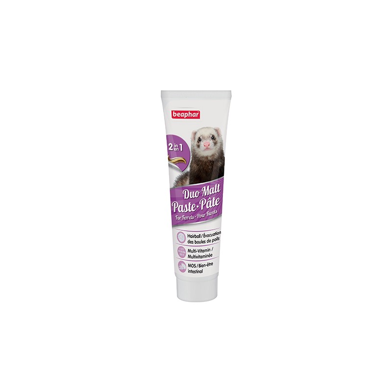 Beaphar pâte multivitaminée au malt pour furet - JungleVet Beaphar pâte multivitaminée au malt pour furet - JungleVet