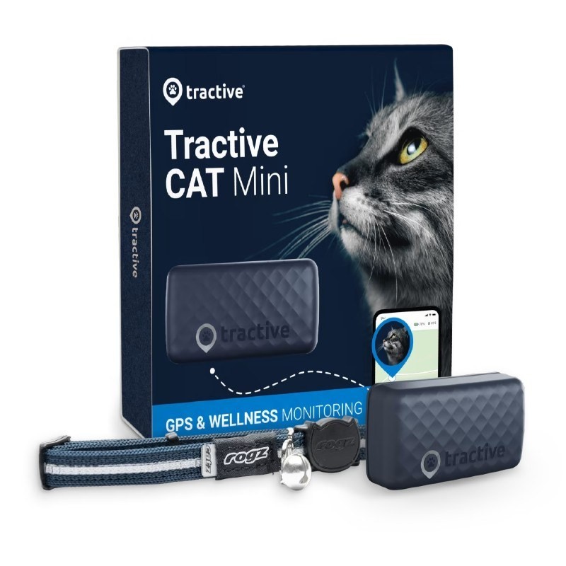GPS Tractive Cat Mini pour chat - JungleVet GPS Tractive Cat Mini pour chat - JungleVet