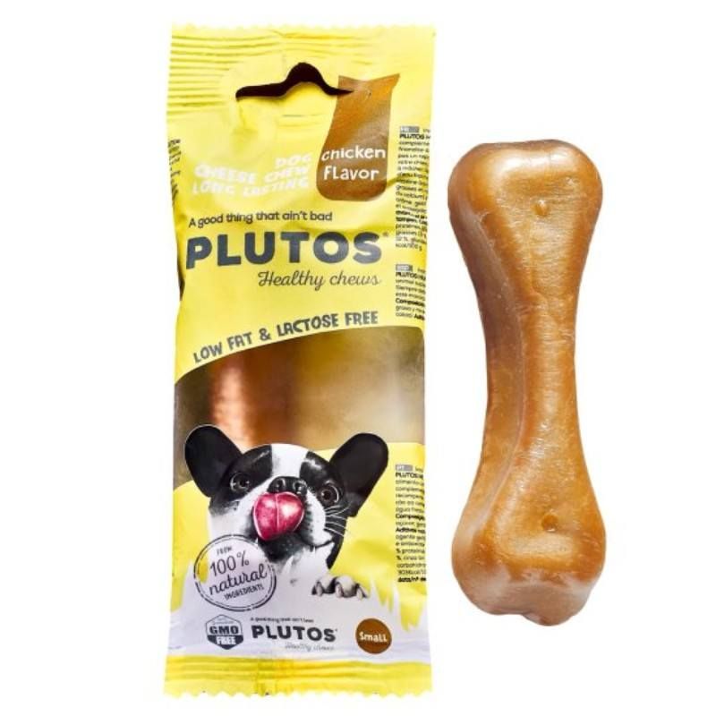 Friandise à mâcher plutos au fromage saveur poulet Friandise à mâcher plutos au fromage saveur poulet