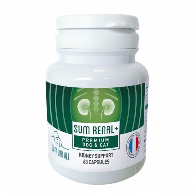 Sum Renal + Boite de 60 gélules - JungleVet Sum Renal + Boite de 60 gélules - JungleVet