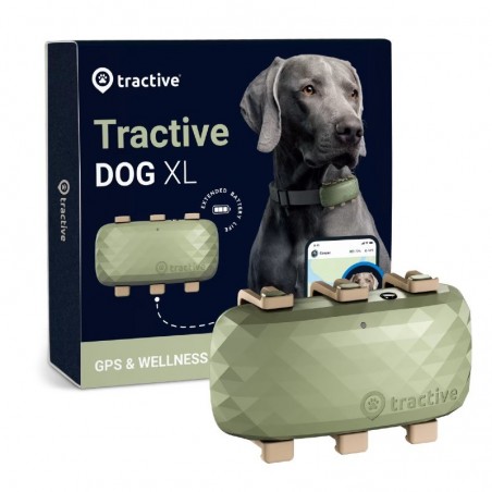 GPS Tractive Dog XL pour chien à partir de 18 kg - JungleVet GPS Tractive Dog XL pour chien à partir de 18 kg - JungleVet