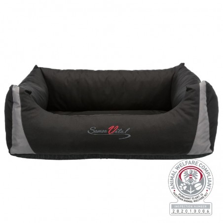 Corbeille Trixie Samoa Vital à mémoire de forme noir - JungleVet Corbeille Trixie Samoa Vital à mémoire de forme noir - JungleVet