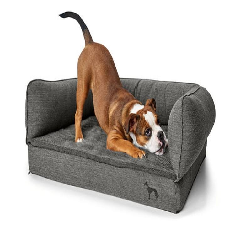 Sofa Hunter Livingstone à mémoire de forme gris - JungleVet Sofa Hunter Livingstone à mémoire de forme gris - JungleVet