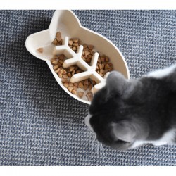 Vetopop Gamelle Anti Glouton Pop Poisson - JungleVet