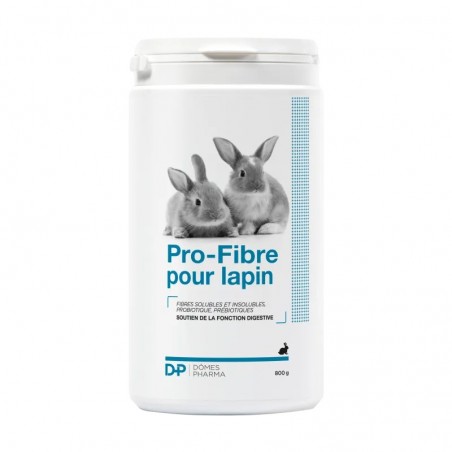 Pro Fibre Lapin pot granulés 800 g - JungleVet Pro Fibre Lapin pot granulés 800 g - JungleVet