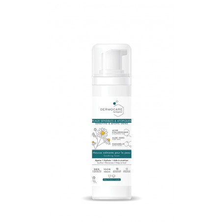 Biogance mousse Apaisante Dermocare sans rinçage flacon de 200 ml - JungleVet Biogance mousse Apaisante Dermocare sans rinçage flacon de 200 ml - JungleVet