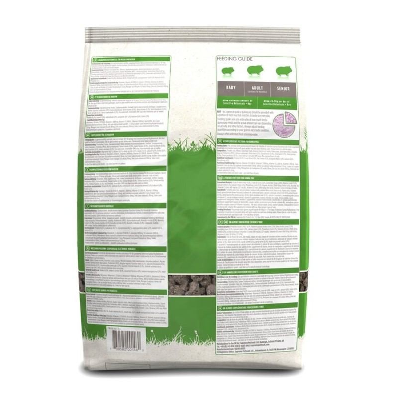 Selective Naturals Botanicals Guinea Pig sac de 1,5 kg - JungleVet Selective Naturals Botanicals Guinea Pig sac de 1,5 kg - JungleVet