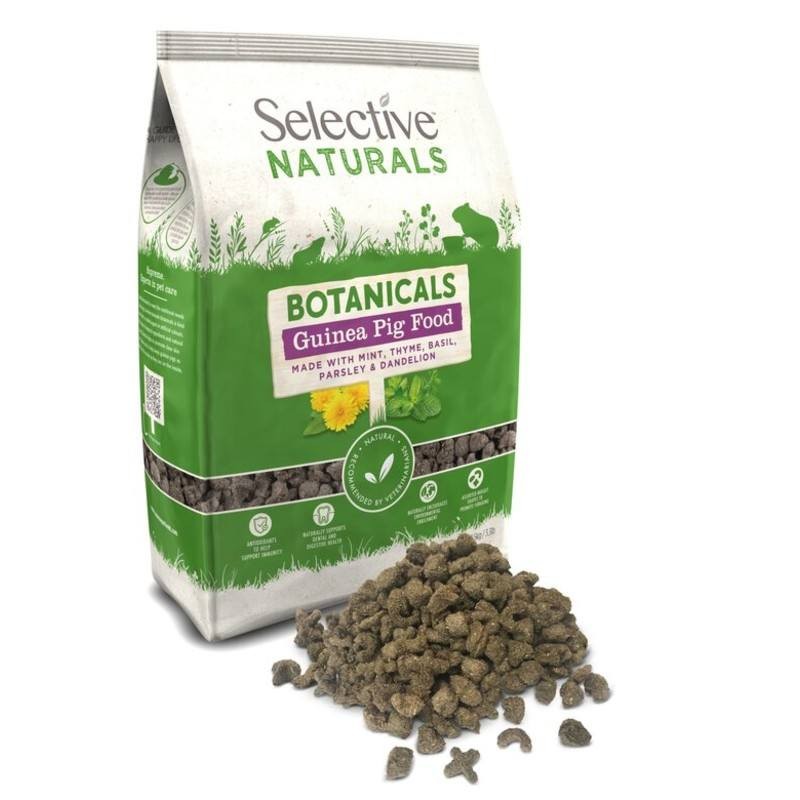 Selective Naturals Botanicals Guinea Pig sac de 1,5 kg - JungleVet Selective Naturals Botanicals Guinea Pig sac de 1,5 kg - JungleVet