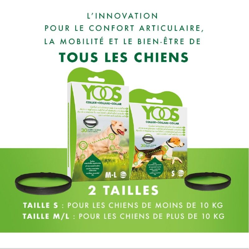 YOOS Collier pour le confort articulaire du chien YOOS Collier pour le confort articulaire du chien