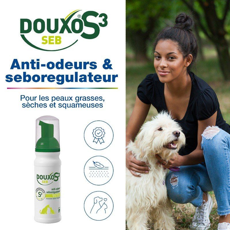 Douxo S3 seb soin mousse - Flacon de 150 ml Douxo S3 seb soin mousse - Flacon de 150 ml