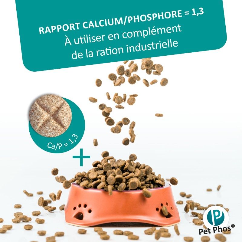 Pet Phos canin Croissance Ca/P 1,3 chiens Pet Phos canin Croissance Ca/P 1,3 chiens