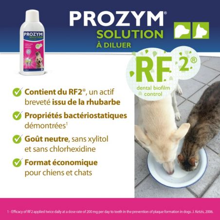 Prozym RF2 solution buvable Flacon de 250 ml Prozym RF2 solution buvable Flacon de 250 ml