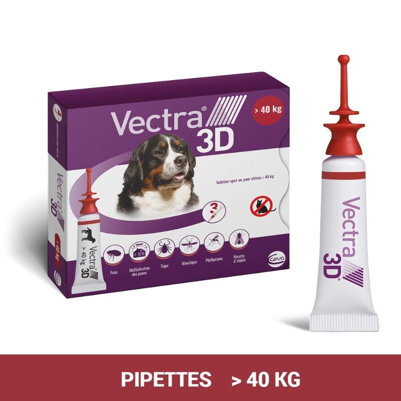 Vectra 3D chiens de plus de 40 kg Vectra 3D chiens de plus de 40 kg