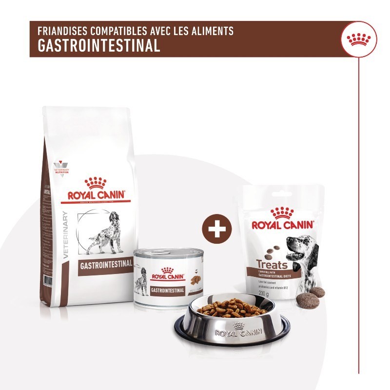 Royal Canin Dog Gastrointestinal Treats sachet de 230 g - JungleVet Royal Canin Dog Gastrointestinal Treats sachet de 230 g - JungleVet
