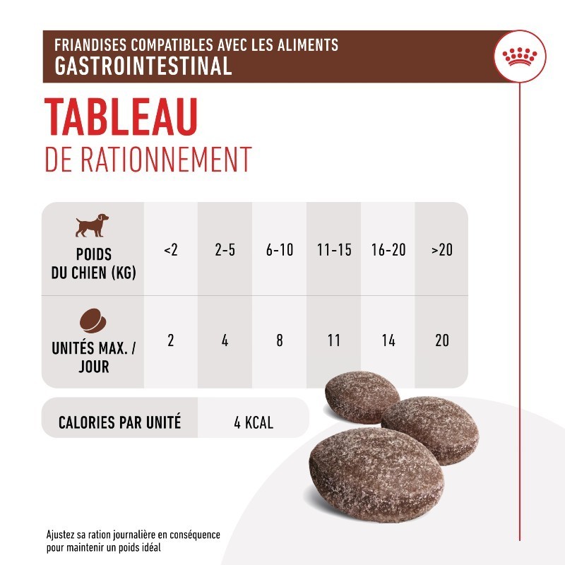Royal Canin Dog Gastrointestinal Treats sachet de 230 g - JungleVet Royal Canin Dog Gastrointestinal Treats sachet de 230 g - JungleVet