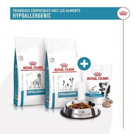 Royal Canin Hypoallergenic Treats pour chien sachet de 230g - JungleVet Royal Canin Hypoallergenic Treats pour chien sachet de 230g - JungleVet
