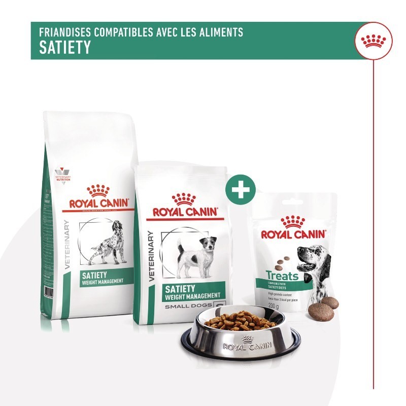 Royal Canin Satiety Treats pour chien sachet de 230g - JungleVet Royal Canin Satiety Treats pour chien sachet de 230g - JungleVet