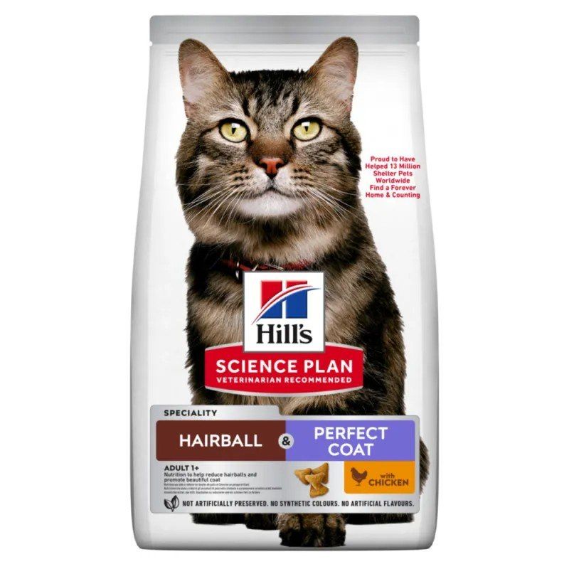 Hill' Science plan Feline adult Hairball Indoor