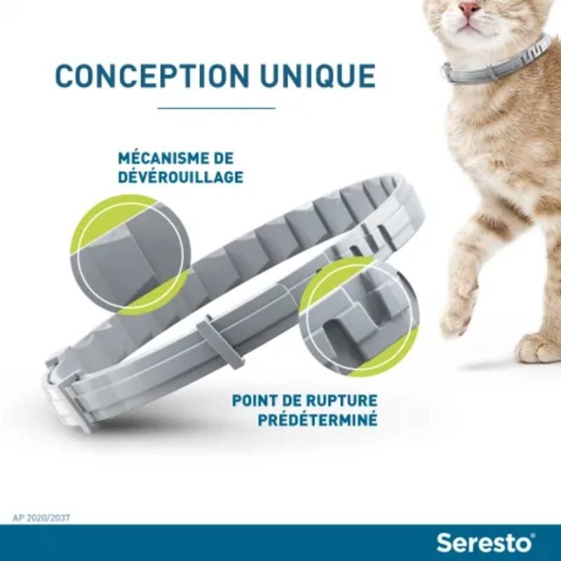 Collier Seresto pour chats