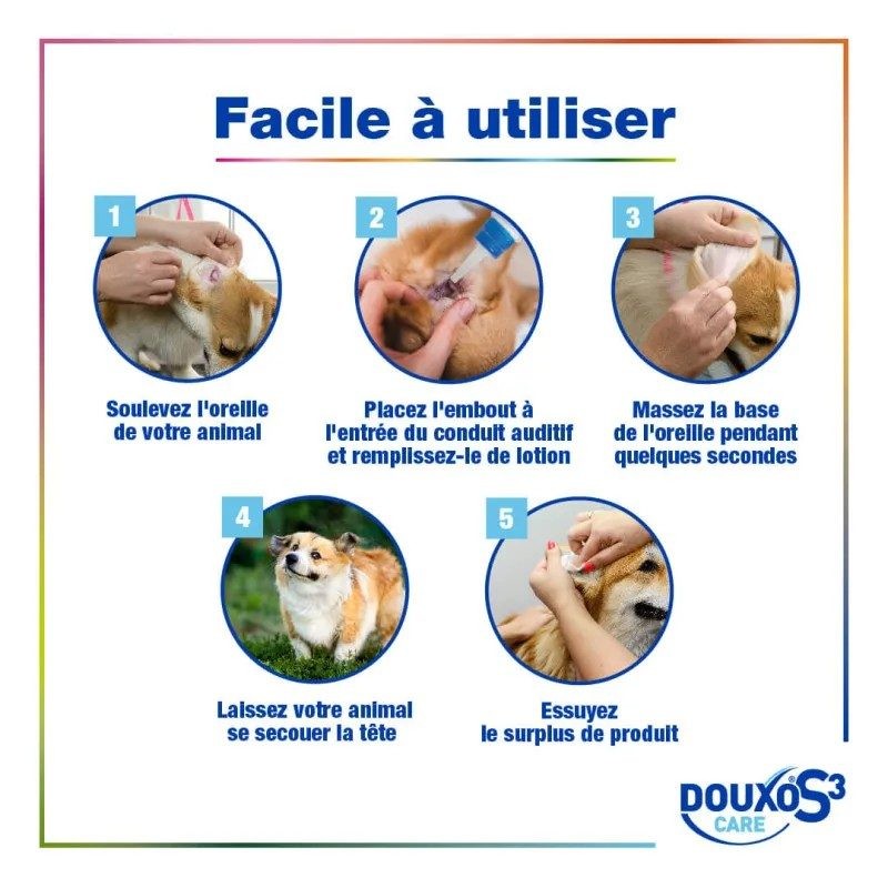 Douxo S3 Care lotion auriculaire - JungleVet Douxo S3 Care lotion auriculaire - JungleVet