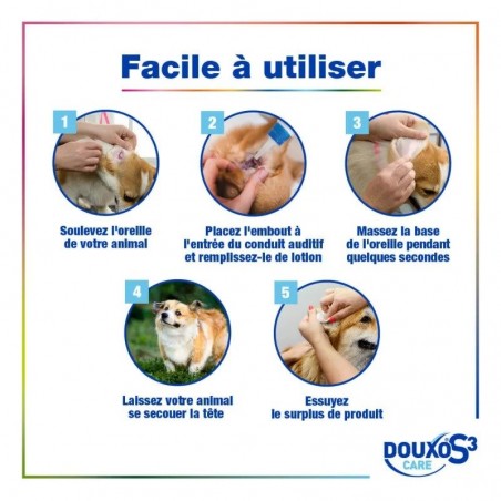 Douxo S3 Care lotion auriculaire - JungleVet Douxo S3 Care lotion auriculaire - JungleVet