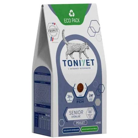 Tonivet Chat Senior Stérilisé Poulet Tonivet Chat Senior Stérilisé Poulet