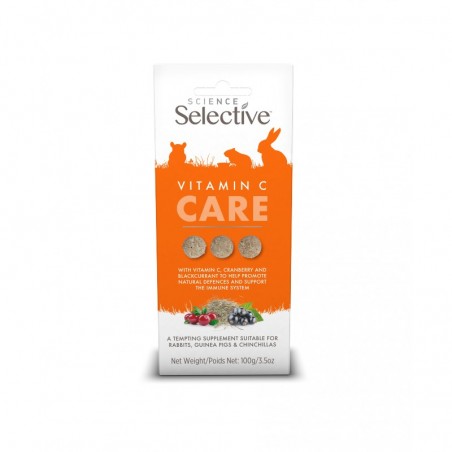 Science Selective Friandises Vitamine C Care 4 x 100 g - JungleVet Science Selective Friandises Vitamine C Care 4 x 100 g - JungleVet