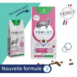 Tonivet Chien Junior Medium Poulet - JungleVet