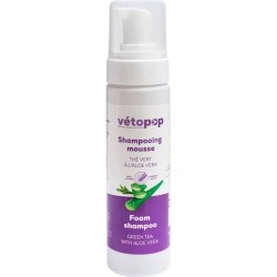 Shampoing Mousse pour chien - Flacon de 200 ml - JungleVet