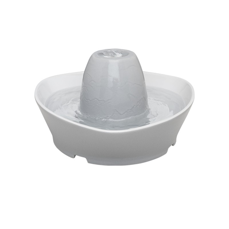 Fontaine Drinkwell Streamside en céramique pour chats et petits chiens - JungleVet Fontaine Drinkwell Streamside en céramique pour chats et petits chiens - JungleVet