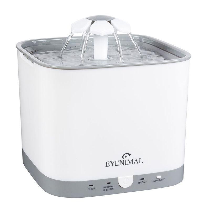 Fontaine Eyenimal Smart Bloom Pet Fontaine pour chats et petits chiens - JungleVet Fontaine Eyenimal Smart Bloom Pet Fontaine pour chats et petits chiens - JungleVet