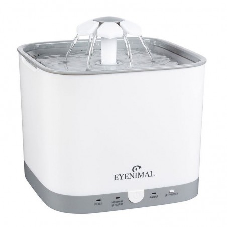 Fontaine Eyenimal Smart Bloom Pet Fontaine pour chats et petits chiens - JungleVet Fontaine Eyenimal Smart Bloom Pet Fontaine pour chats et petits chiens - JungleVet