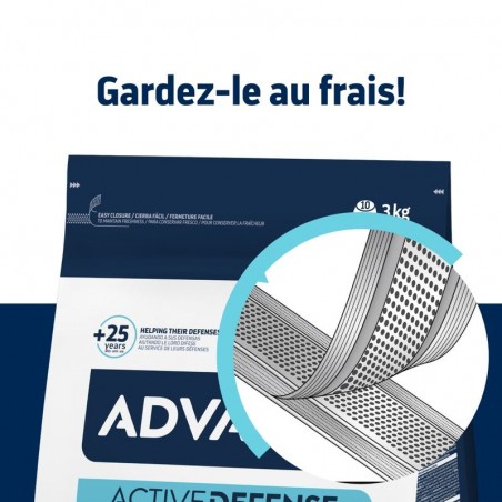 Advance Active Defense Chien Puppy Maxi Poulet sac de 3 kg - JungleVet Advance Active Defense Chien Puppy Maxi Poulet sac de 3 kg - JungleVet