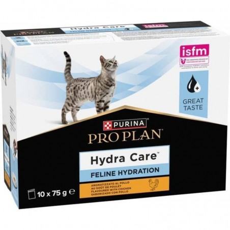 Pro Plan Hydracare Feline Hydration poulet 10 sachets de 75 g Pro Plan Hydracare Feline Hydration poulet 10 sachets de 75 g