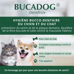Bucadog dentifrice tube de 70 g - JungleVet