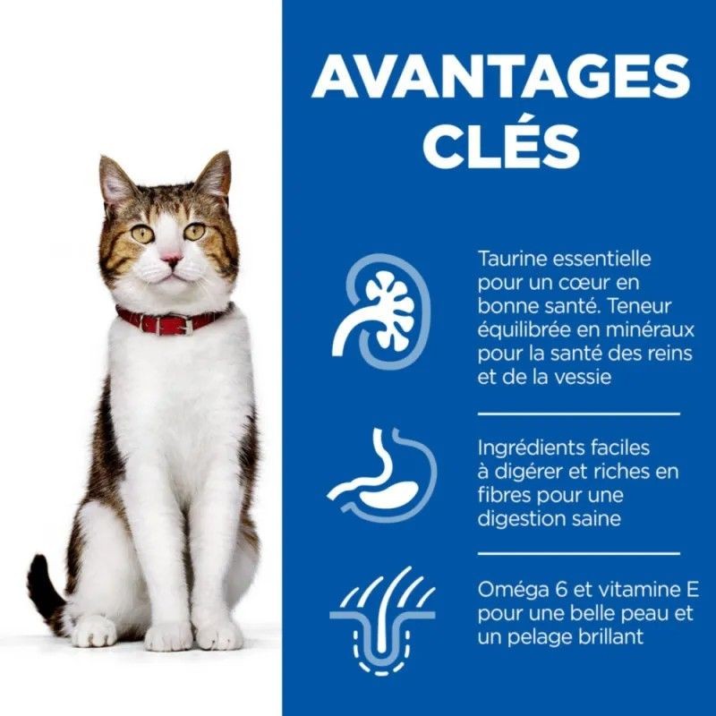 Hill's Science Plan Mature7+ pour chat au poisson de l'océan - 12 sachets de 85 g - JungleVet Hill's Science Plan Mature7+ pour chat au poisson de l'océan - 12 sachets de 85 g - JungleVet