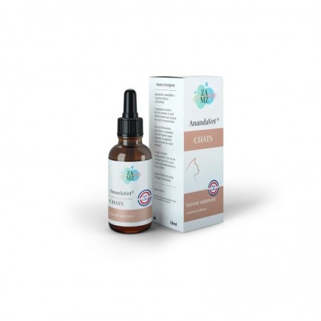 AnandaVet Chat au Saumon flacon de 10 ml - JungleVet AnandaVet Chat au Saumon flacon de 10 ml - JungleVet