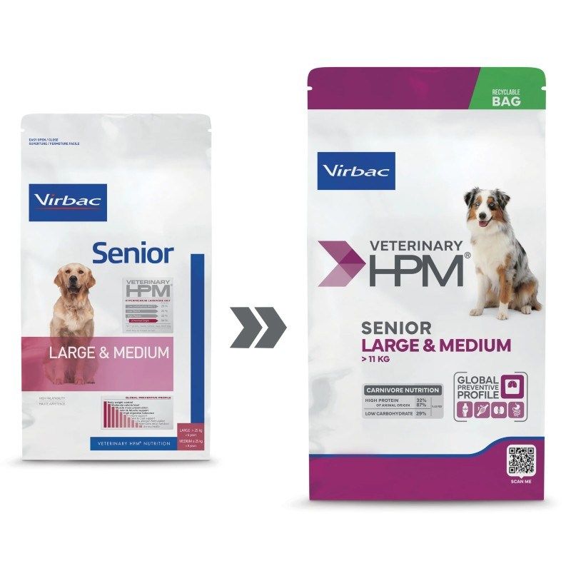 Virbac Veterinary HPM Senior Dog Large & Medium Virbac Veterinary HPM Senior Dog Large & Medium