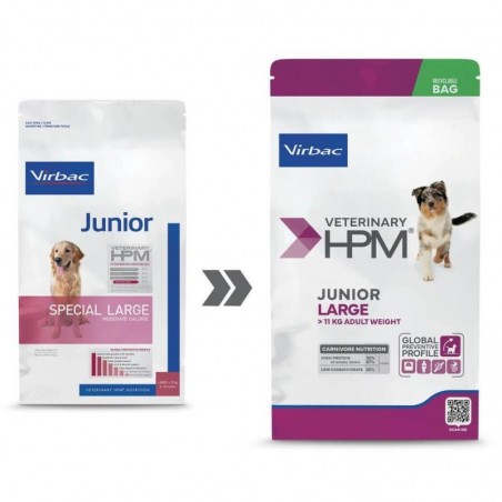 Veterinary HPM Dog Junior Large - JungleVet Veterinary HPM Dog Junior Large - JungleVet