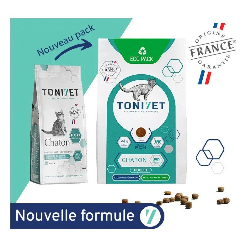 Tonivet Chaton Poulet - JungleVet Tonivet Chaton Poulet - JungleVet
