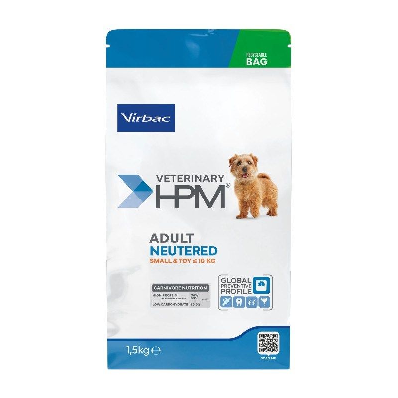 Virbac Veterinary HPM Adult Neutered Dog Small & Toy Virbac Veterinary HPM Adult Neutered Dog Small & Toy