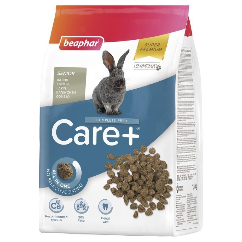 Lapin care + Senior Sac de 1,5 kg - JungleVet Lapin care + Senior Sac de 1,5 kg - JungleVet
