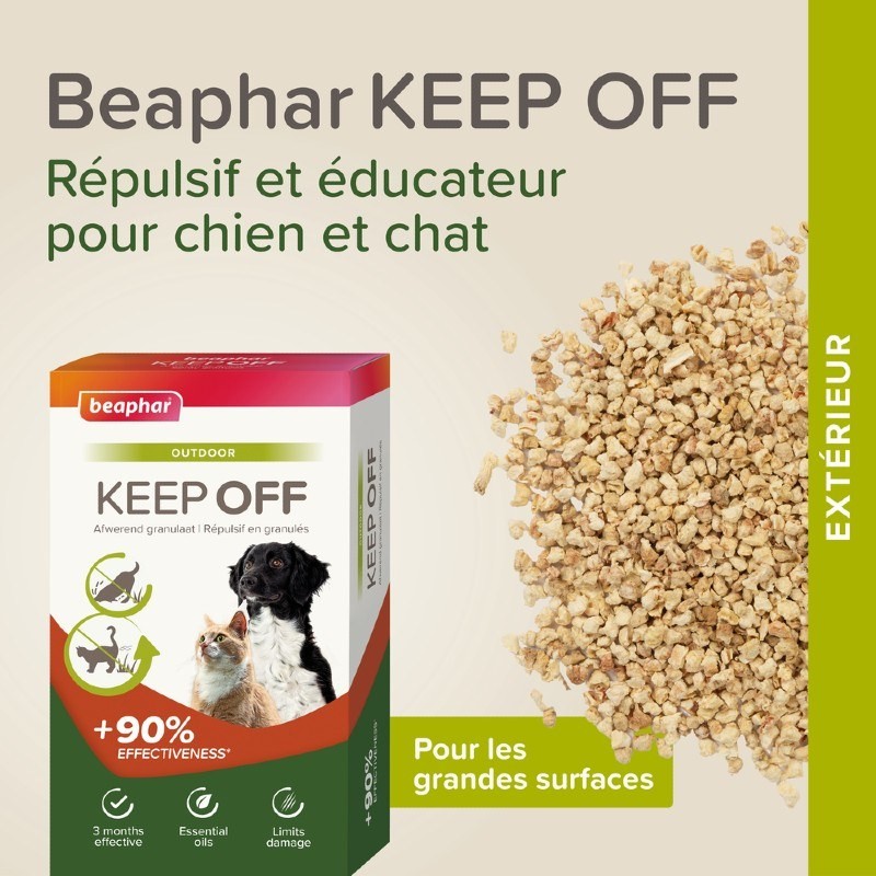 Keep Off Répulsif Outdoor en granulés 2 x 200 g - JungleVet Keep Off Répulsif Outdoor en granulés 2 x 200 g - JungleVet