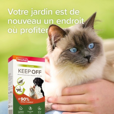 Keep Off Répulsif Outdoor en granulés 2 x 200 g - JungleVet Keep Off Répulsif Outdoor en granulés 2 x 200 g - JungleVet