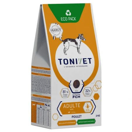 Tonivet Chien Adulte Mini poulet - JungleVet Tonivet Chien Adulte Mini poulet - JungleVet