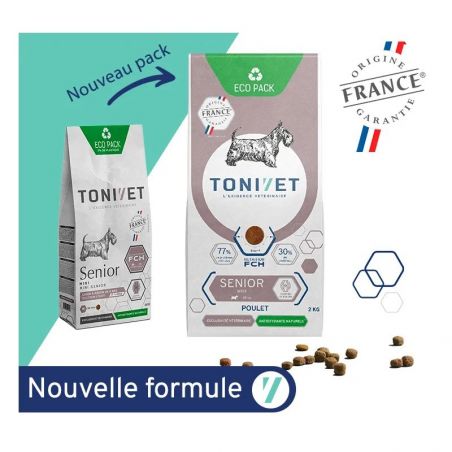 Tonivet Chien Senior Mini Poulet - JungleVet Tonivet Chien Senior Mini Poulet - JungleVet